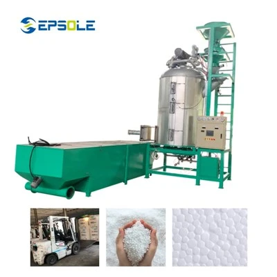 EPS Pre Expander Polystyren Råmateriale Skummemaskine
